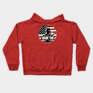 Memorial Day Thank You Kids Hoodie